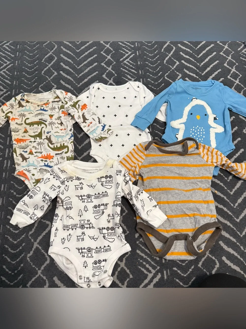 Baby boy onesie bundle